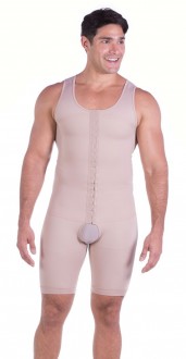 Cinta Modeladora Pós Cirúrgica Masculino Meia Perna