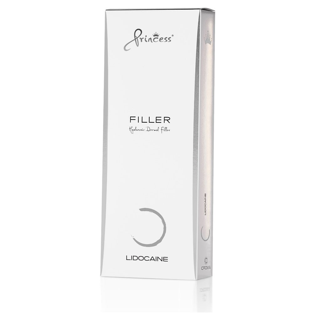 Ácido hialurônico Princess Filler Lidocaína para preenchimento facial