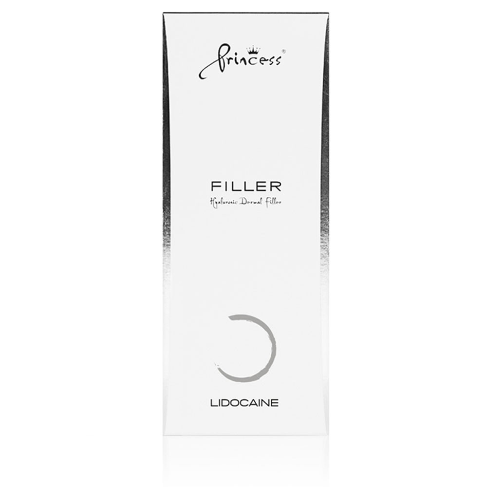 Ácido hialurônico Princess Filler Lidocaína para preenchimento facial
