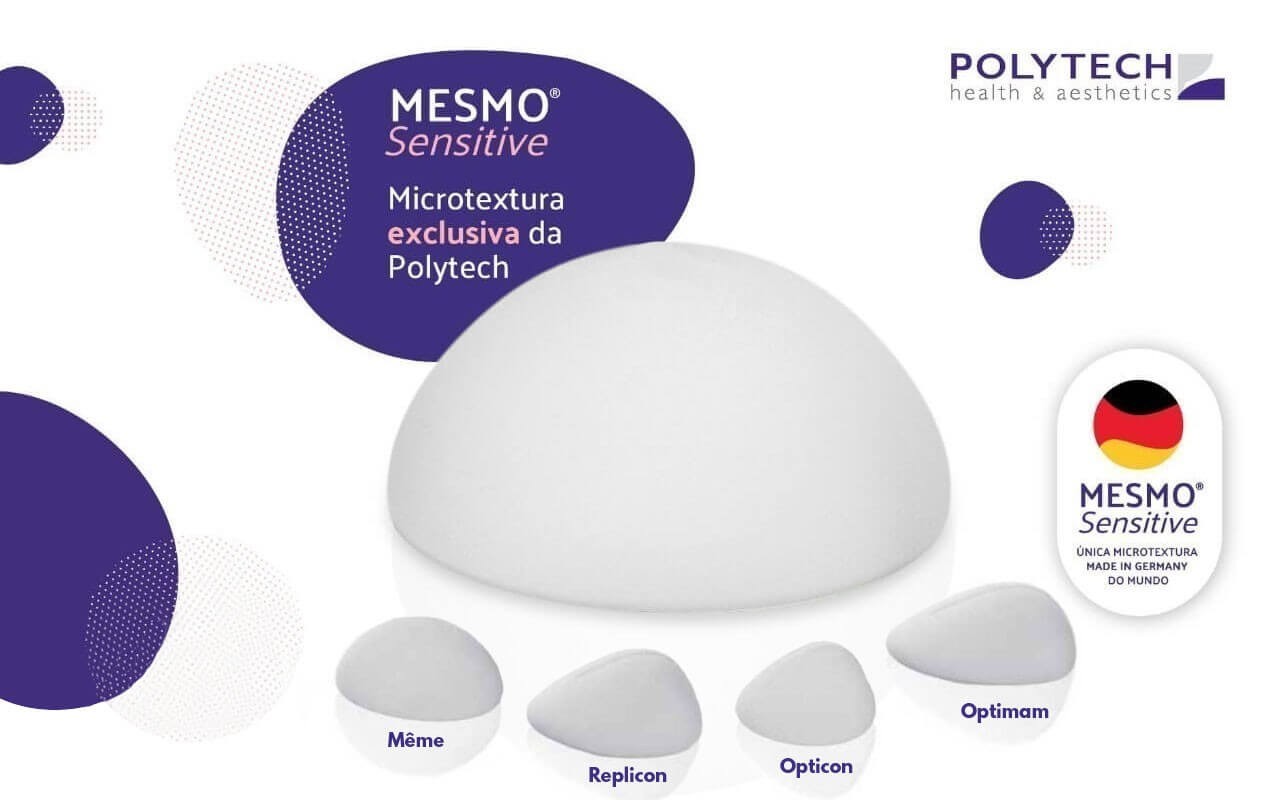 Prótese de Silicone Microtexturizada Mesmo Sensitive