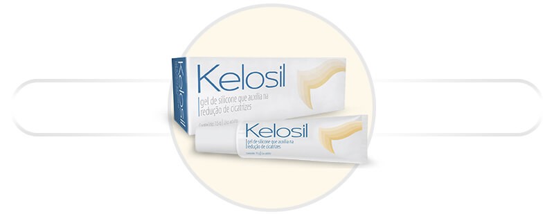kelosil gel de silicone para tratar queloide