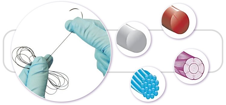 Tipos de fios de sutura