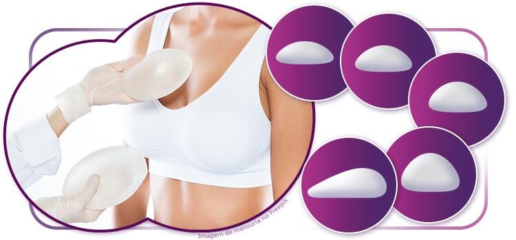 Prótese de Silicone: Qual é o Melhor Formato?